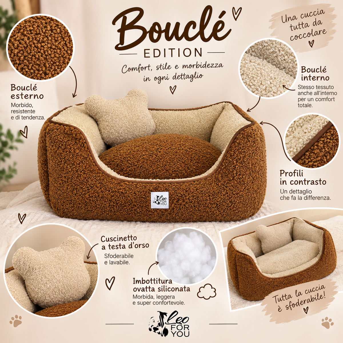 ☕🤎 MOCCACCINO– Bouclé Edition