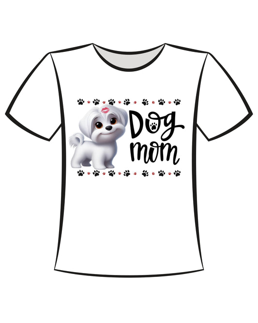 T-shirt Dog Mom