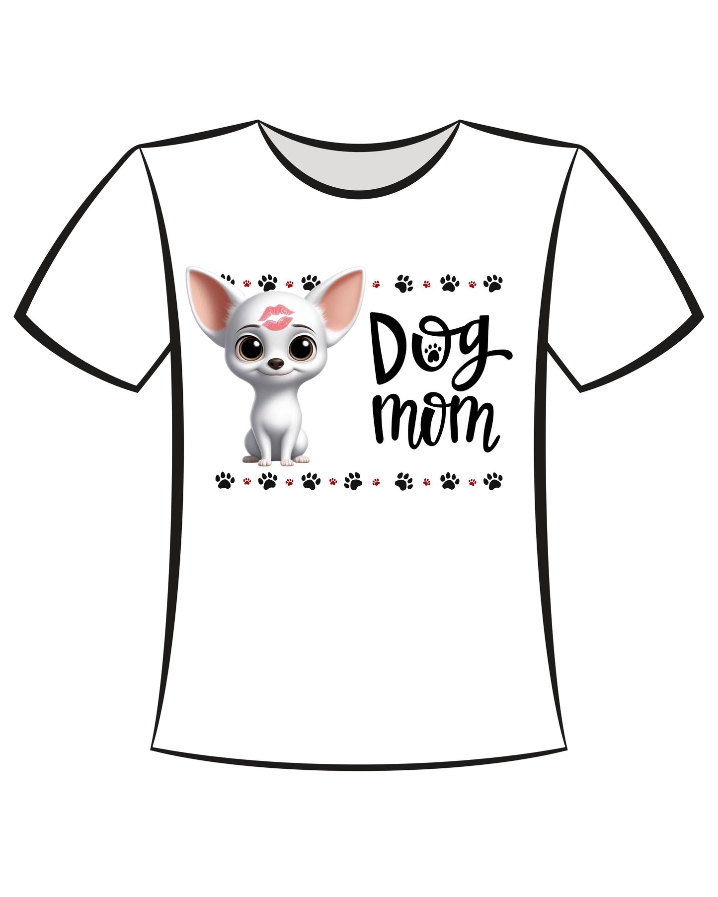 T-shirt Dog Mom
