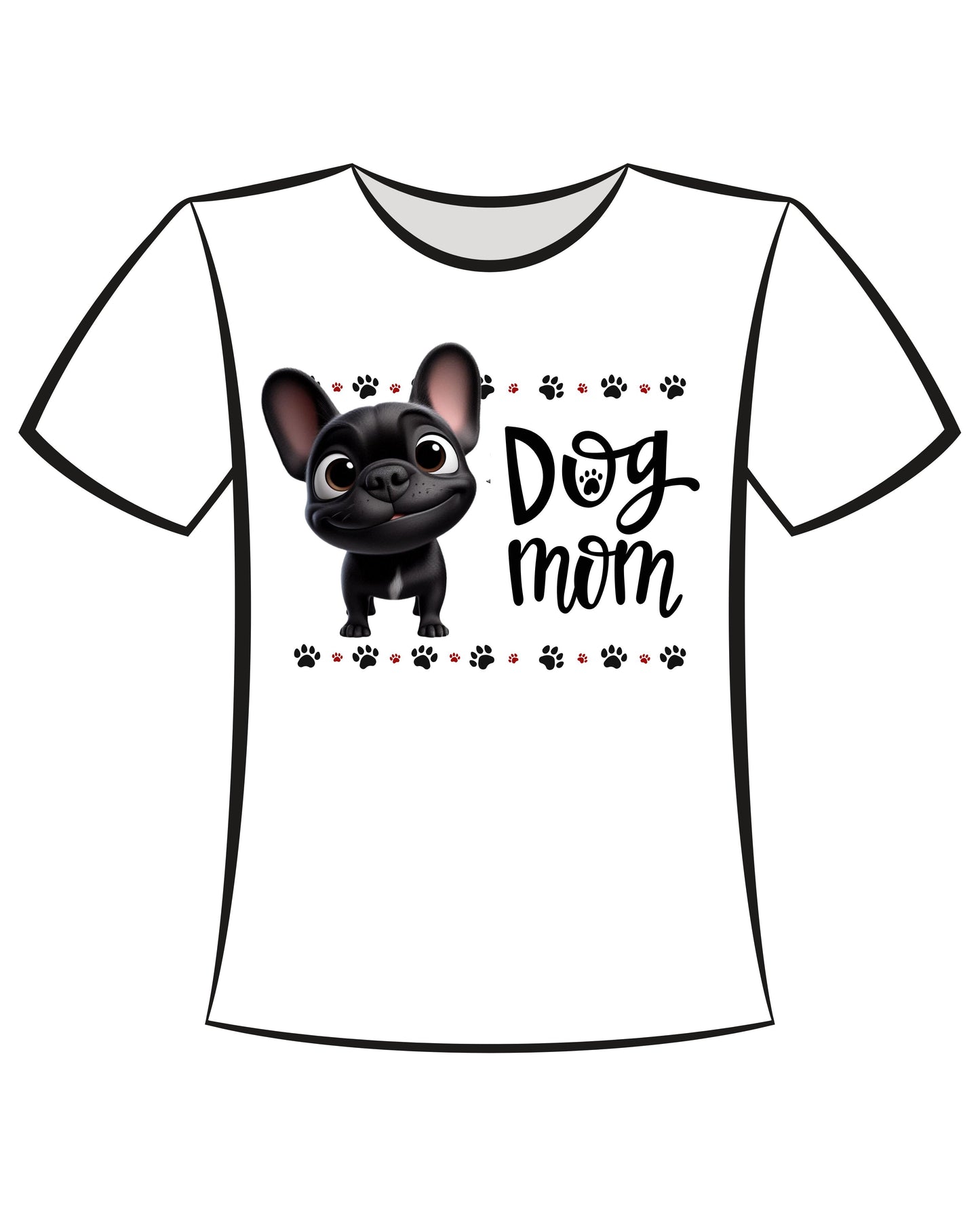 T-shirt Dog Mom