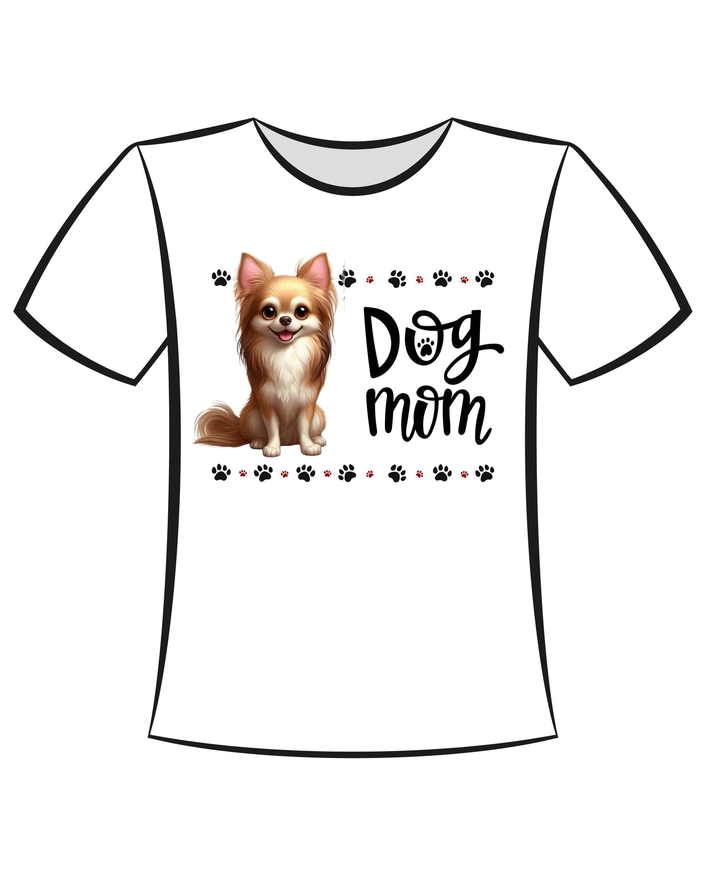 T-shirt Dog Mom