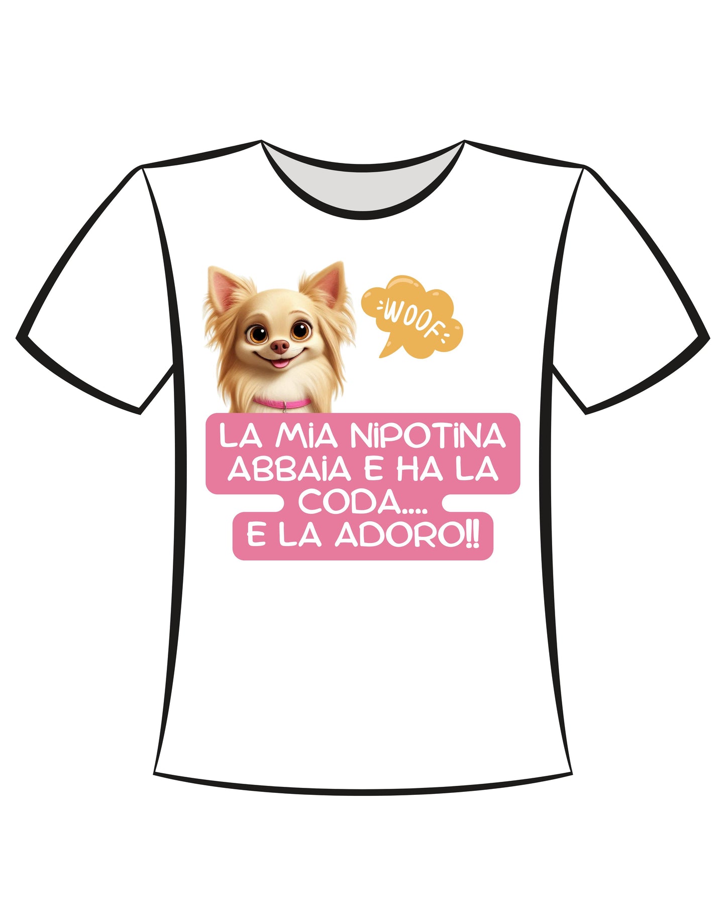 T-shirt per le Nonne Dog