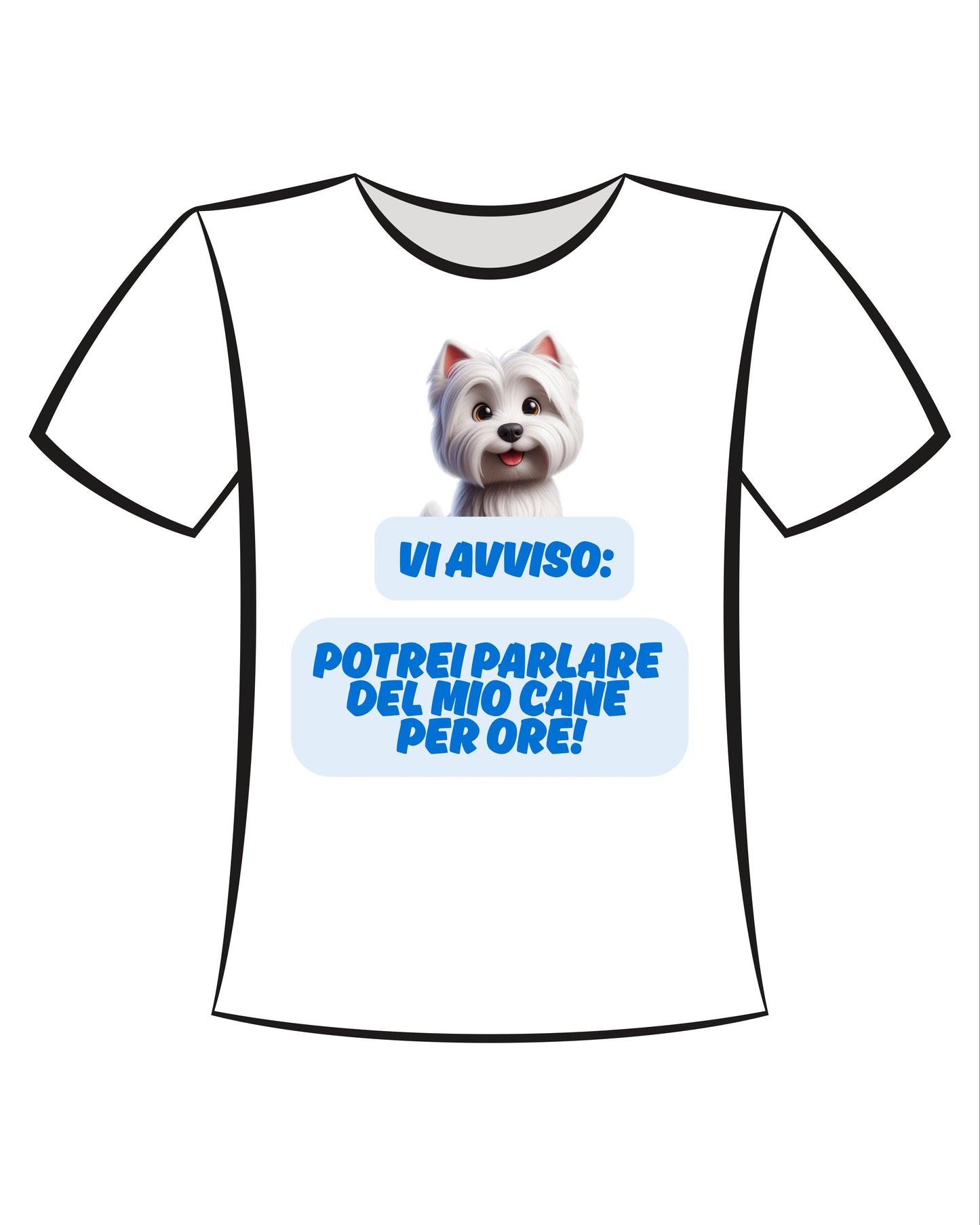 T-shirt per le Nonne Dog