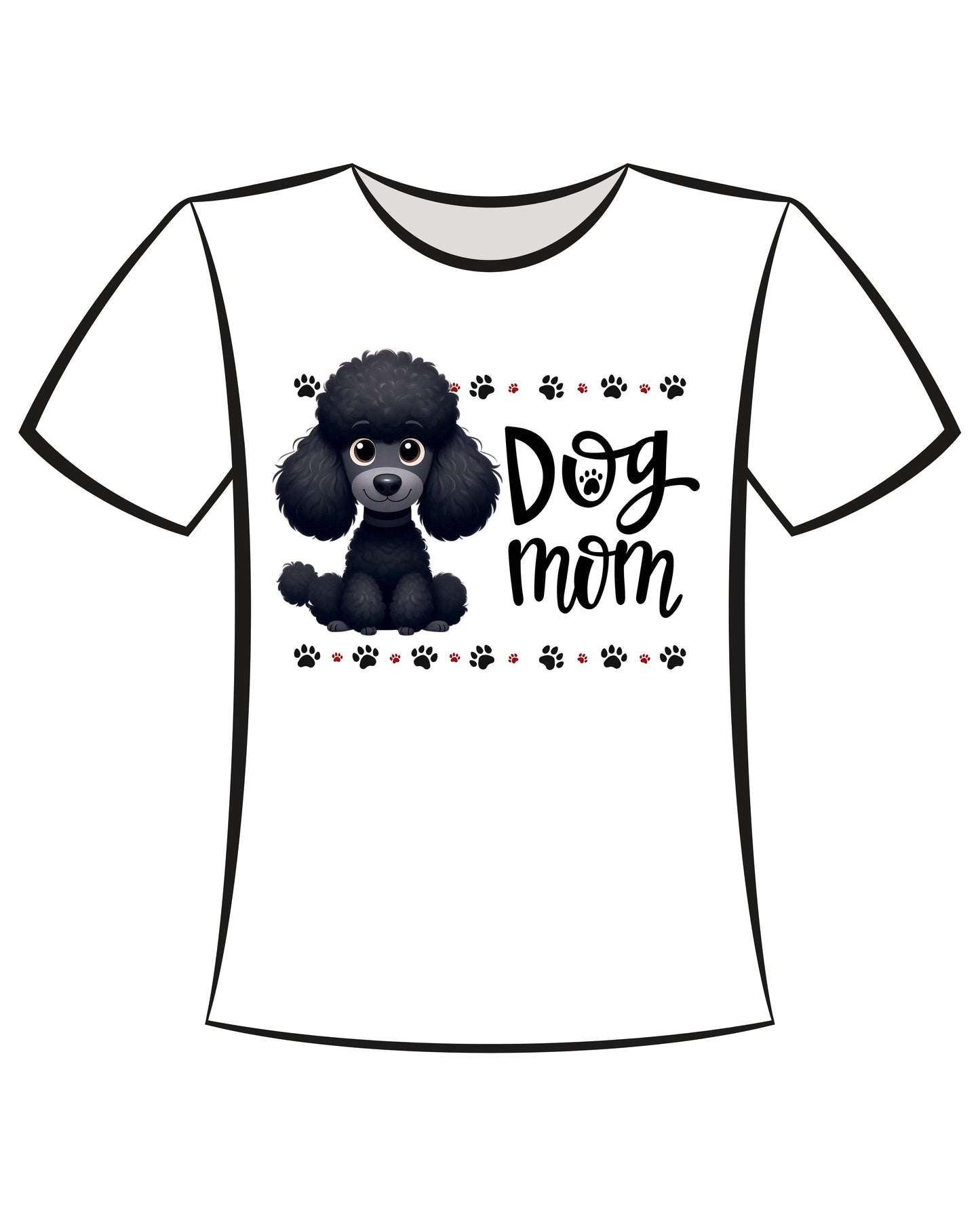 T-shirt Dog Mom