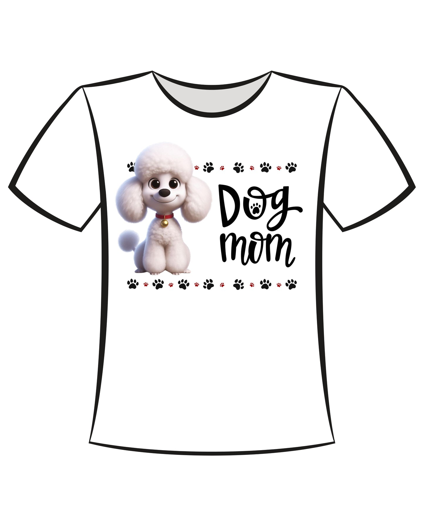 T-shirt Dog Mom