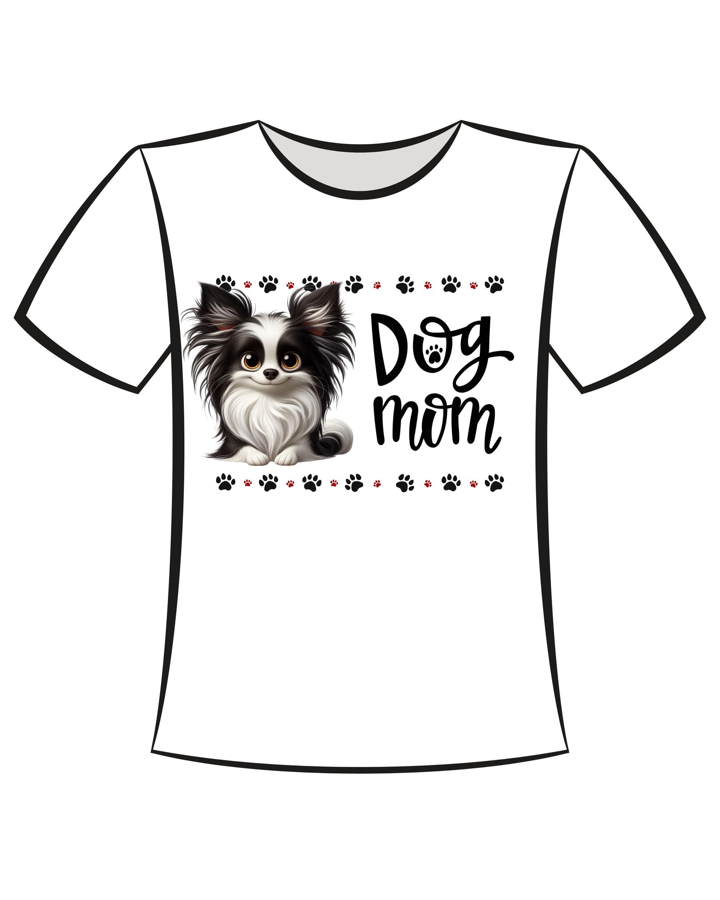T-shirt Dog Mom
