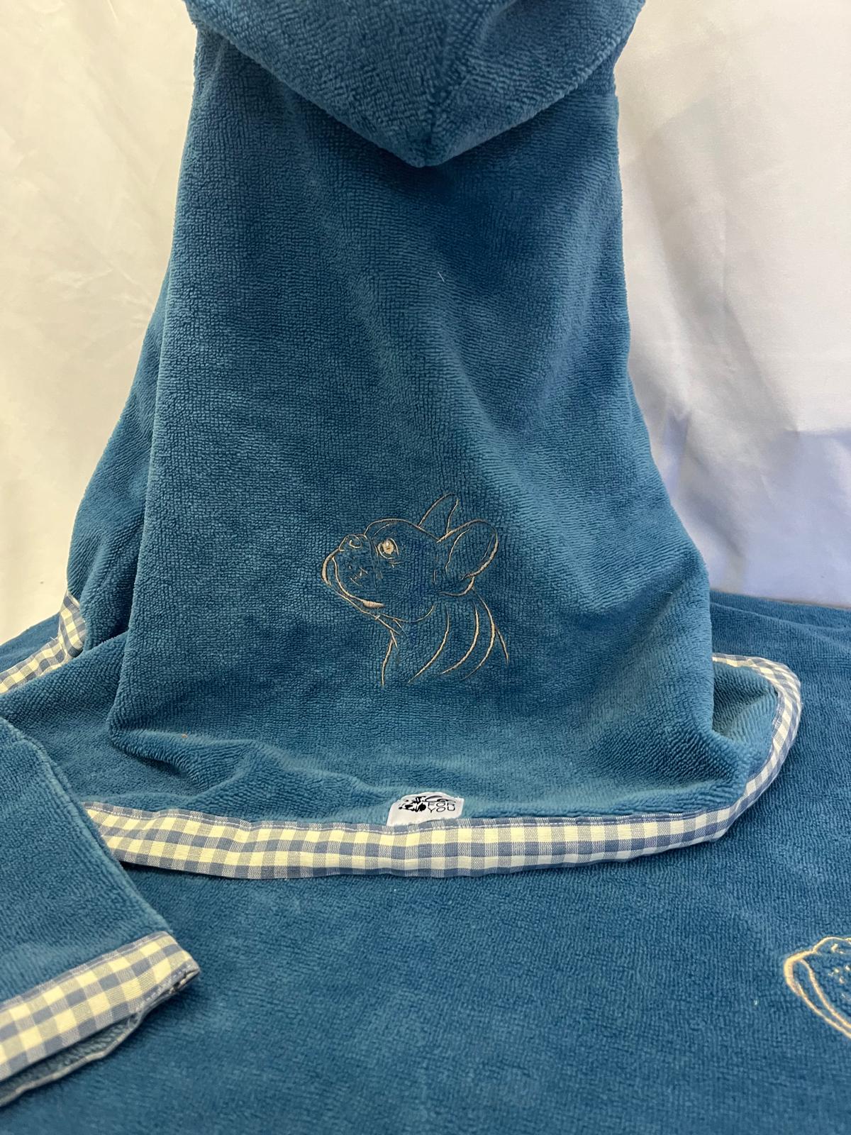 Set Coccole in Spugna di Bamboo per Bulldog