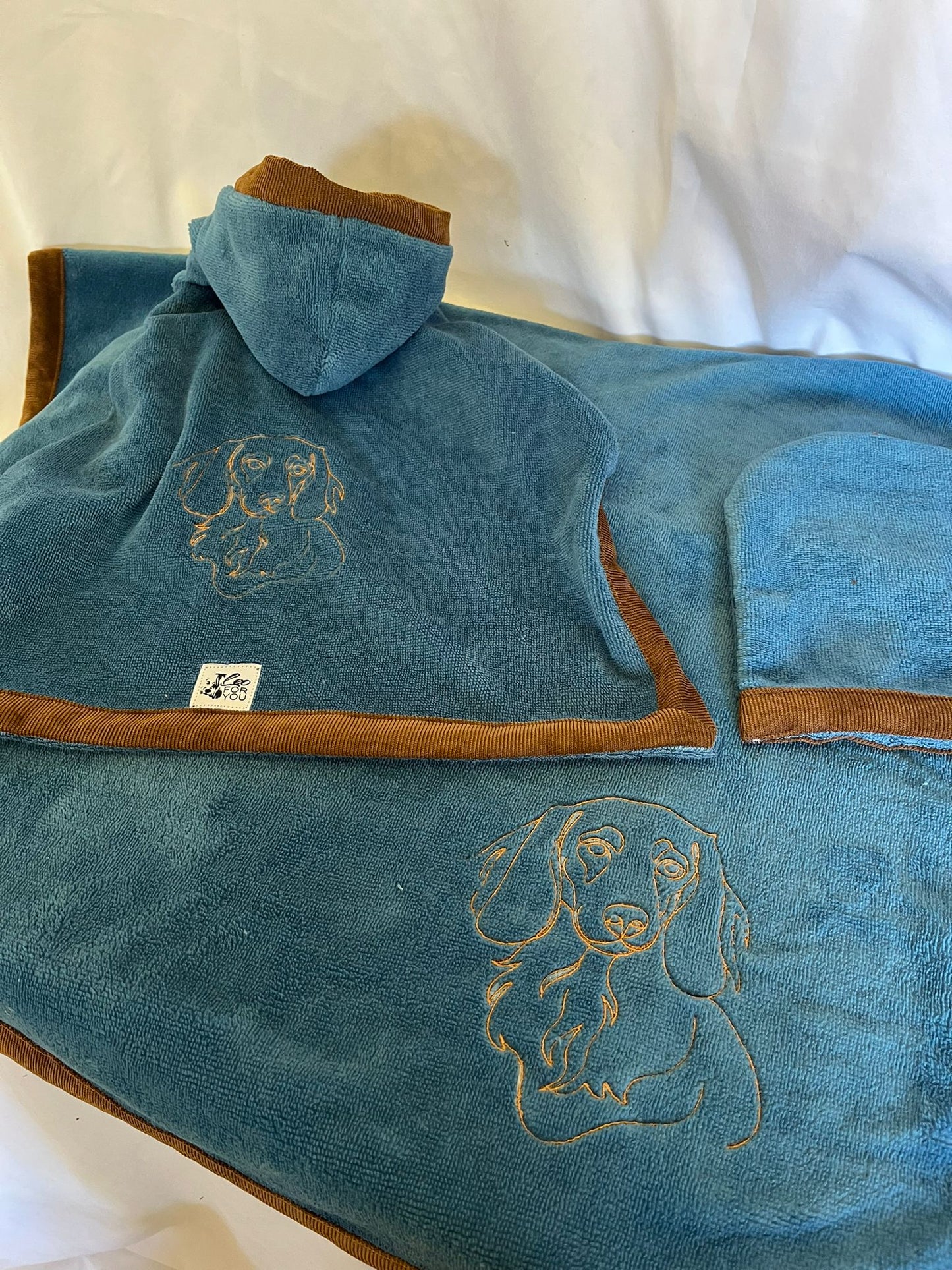 Set bagno in spugna di bamboo – per bassotti